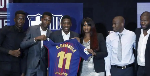 Barcelona announces two-year contract with Dembele